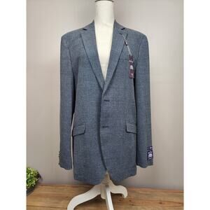 Saville Row Co Sport Coat Men Size 40R 2 Button Shoreditch Brit Slim 50002
